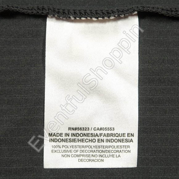 ike Georgia Bulldogs Jacket Mens S Gray 1/4 Zip Lightweight Shell Pullover - Picture 9 of 11